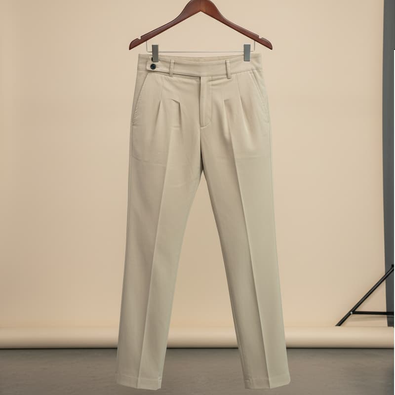 شلوار بنگال مام فیت مدل radin-کرم