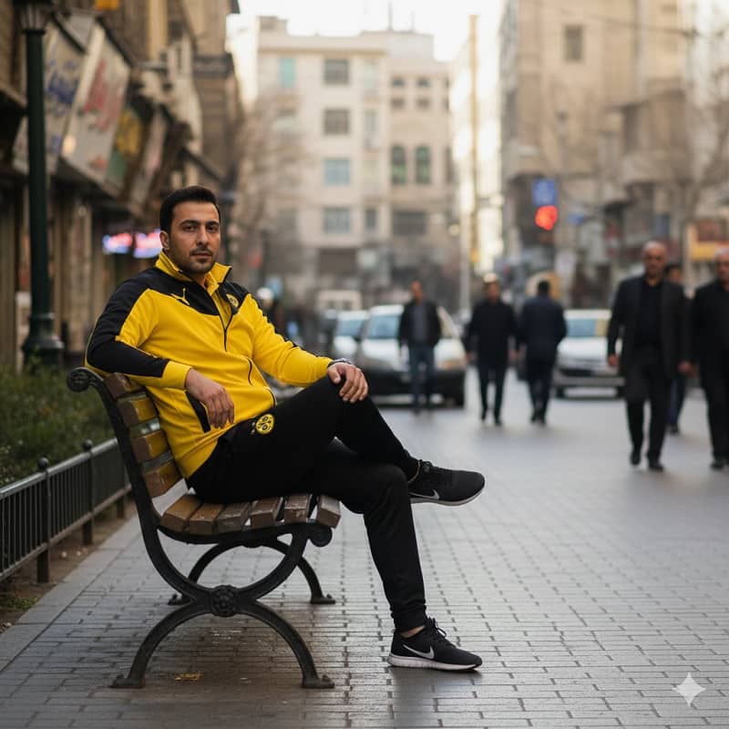 ست سوییشرت شلوار دورتموند مردانه مدل BVB09